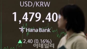 환율,1480원 재돌파…고환율발 물가 불안 지속