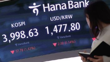'오라클 쇼크'에 코스피, 1%대 하락…LG엔솔 7% '뚝'