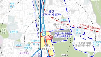 숙대입구역 일대, 주거·업무·상업기능 도입된 복합공간 조성