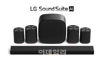 LG전자, 신개념 홈 오디오 시스템 'LG 사운드 스위트' 공개