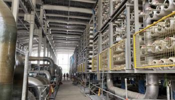 대산임해산업지역에 국내 최대 해수담수화 시설 준공