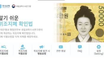 4.6억원 상당 오만원권 위조범 잡은 충남서 기동대…한은 총재 포상