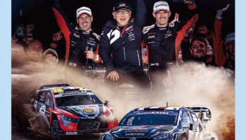 현대차 "토요타는 라이벌이자 동반자"…WRC 3관왕 축하 광고