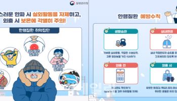 한파 본격화에 한랭질환 사망 첫 발생…고령층 ‘비상’
