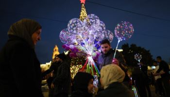 가자 전쟁 2년 만에…베들레헴 "메리 크리스마스"