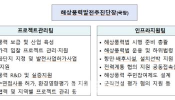 기후부, 해상풍력발전추진단 출범…보급 속도