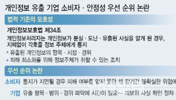 개인정보유출 기업, 통지시점 제각각…모호한 법령에 혼선[only이데일리]