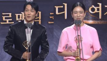 '키괜' 장기용♡안은진, 우수상 나란히 수상[SBS 연기대상]