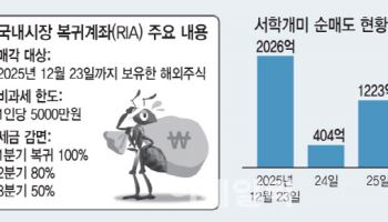 정부 '국장 복귀' 노력 통했나…연말 들어 서학개미 매도세 전환