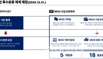 국가통계 기준 갖춘 마이스 산업…시장 규모 정확한 산출 가능해진다