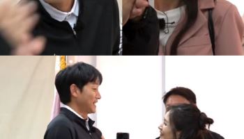 '뭉쳐야 찬다4' 김보민, 라커룸 깜짝 등장…김남일 깜짝 내조