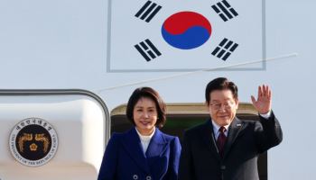  李대통령 中 베이징 도착…내일 시진핑과 정상회담