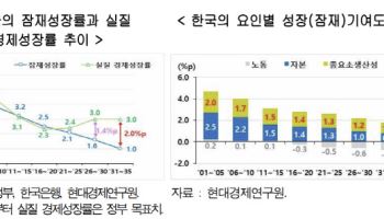 "우리나라 경제성장률, 2030년까지 연평균 2% 전망”