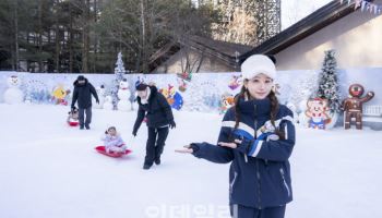 에버랜드, 본격 겨울축제 돌입…“눈썰매장 전면 개장”