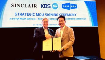 KBS, 美싱클레어사와 AI 기반 미디어 데이터 서비스 MOU 체결