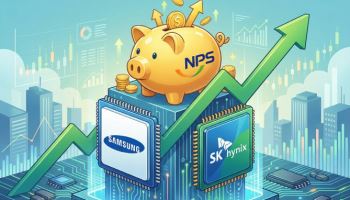 삼성전자·SK하이닉스 ‘반도체 투톱’ 랠리에 국민연금 평가액 35%↑
