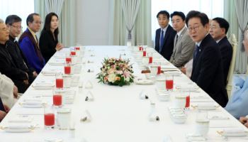 李대통령, 오늘 종교지도자와 오찬…통합 해법 경청