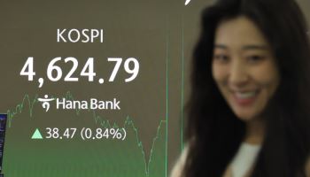 4600선 안착한 코스피, 종가 최고치 경신…4624.79 마감