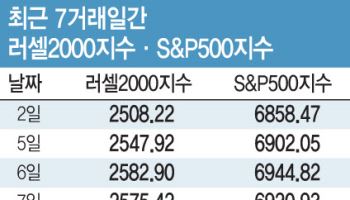 “연초 반짝 랠리 아냐”…美 중소형주 질주