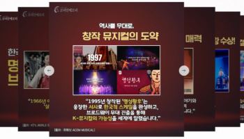 국립중앙도서관, 한국 뮤지컬 60년 여정 디지털 아카이브로 공개