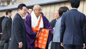 李대통령, 다카이치 총리와 호류지 방문
