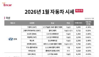 “매물 많은 1월이 기회”…중고차 시세 평균 0.71%↓