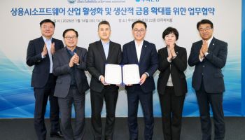 ‘생산적 금융’ 우리은행, AI소프트웨어기업에 종합 솔루션 제공