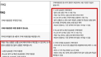 '6줄 → 22줄' 쿠팡, 슬쩍 고친 쿠폰 사용 조건