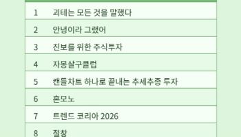 ‘괴테는 모든 것을 말했다’ 베스트셀러 1위…소설 강세 지속