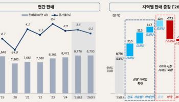 미·중 둔화에 글로벌 車수요 정체…올해 0.2% 증가 그칠듯