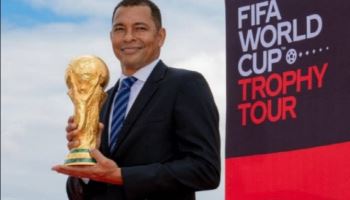 오리지널 FIFA 월드컵 트로피, 서울서 공개…차범근·시우바 참석
