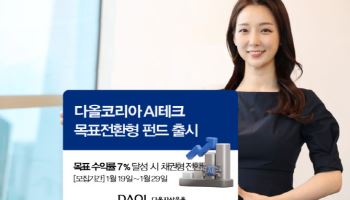 “AI 반도체·첨단테크에 투자”…다올자산운용, ‘다올코리아 AI테크 목표전환형 펀드’ 출시