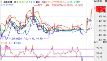 원·달러 환율, 1480원대 ‘코앞’…일방향 쏠림 현상 지속