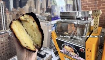 “점심값 3만원? 너무 비싸”…군고구마 먹는 뉴욕 직장인들