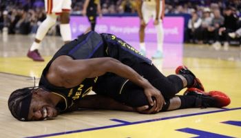 NBA 골든스테이트 초비상...버틀러, 경기 중 무릎 부상 이탈