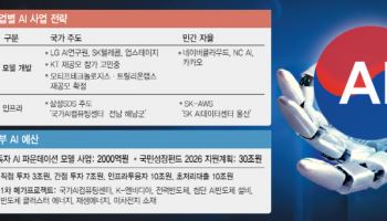 삼성 vs SK, LG vs 네이버…국가 주도·민간 자율  ‘AI 투트랙’ 경쟁 격화