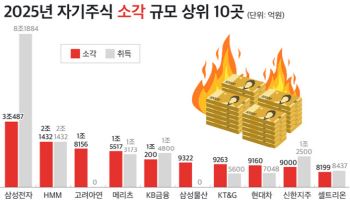 500대 기업, 지난해 자사주 소각 21조…삼성전자 '최대 규모'