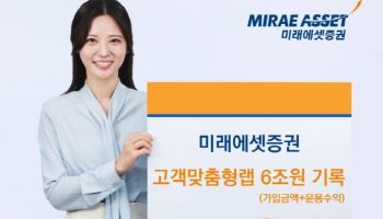 미래에셋證, 고객맞춤형랩 6조원 넘어…4개월 만에 1조 증가