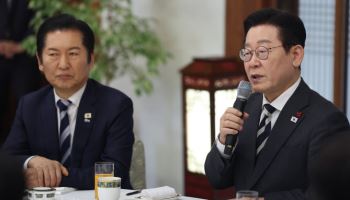 [현장에서]"반명이십니까" 李발언의 속내