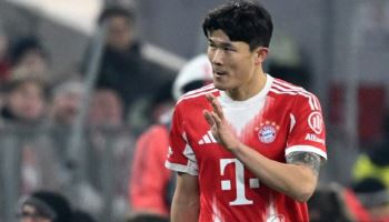 김민재, 뮌헨 입단 후 공식전 첫 퇴장...뮌헨, UCL 16강행 확정