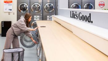 LG전자, 美 대학에 세탁 체험룸 오픈…기술 경쟁력 알린다