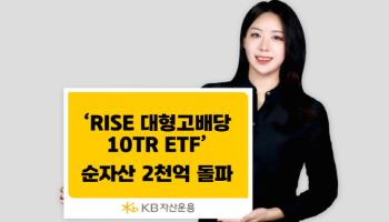 “고배당 ETF 1위”…RISE 대형고배당10TR, 순자산 2000억 돌파