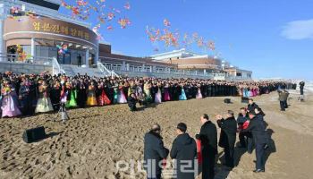 北, 동해안에 또 새 해변관광지…함경북도 염분진에 준공