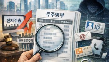 전자주총 확산 속 주주명부 사각지대…“주주 개인정보 노출 취약”