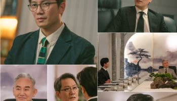 '판사 이한영' 지성·박희순, 살벌한 눈치 싸움