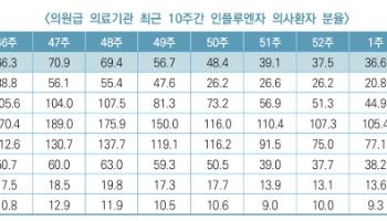 "독감 환자, 앞으로 2주 이상 증가…어린이·어르신, 지금이라도 예방접종"