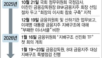 "금융지주 회장 단임제 검토"…지배구조 개편 속도낸다