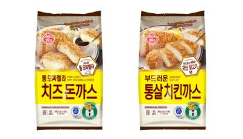 오뚜기, 에어프라이어로 즐기는 냉동까스 신제품 2종 출시