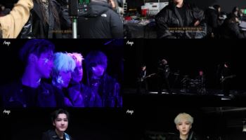 FNC 신인 밴드 에이엠피, 신곡 '패스' MV 비하인드 영상 공개