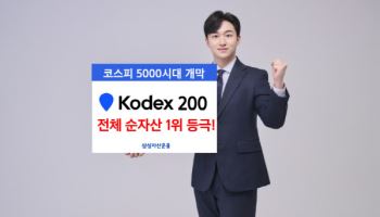 KODEX 200, 순자산 14.4조…전체 ETF 1위 등극